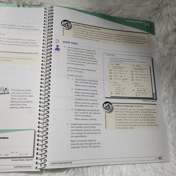 Pearson Math Navigator Expressions Bundle Set - Picture 3 of 8